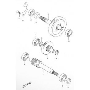 SIMMERING 29X42X6 TIL BAGAKSEL X/Y/K1 
