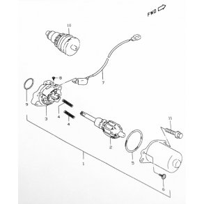ANKER TIL STARTMOTOR 