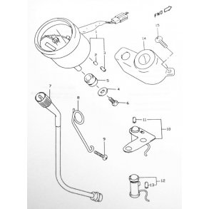 PRE 12V-3,4W T10 TIL LYGTE INDIKATOR, STANLEY