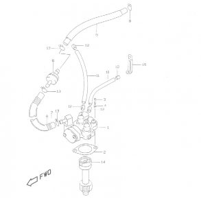 AKSEL FOR OLIEPUMPE NT:30