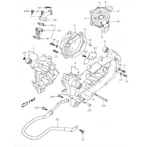 BOLT 10X185 TIL MOTOROPHNG
