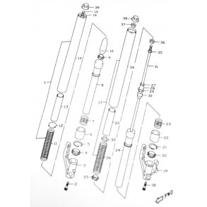 BUNDSTYKKE TIL GAFFELBEN VENSTRE 
