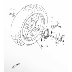 MTRIK M16 TIL BAGHJUL