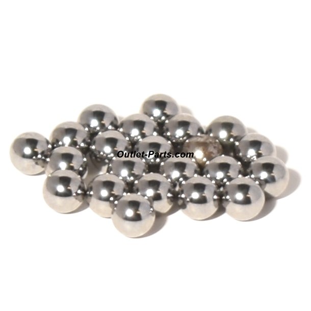 KUGLE 3/16" 1 STK. TIL STYRFITTING TOP/ BUND
