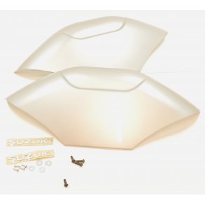 SKJOLDST TIL SIDETASKER DL650/ DL1000 SLV/ SILVER 2004 - 2007