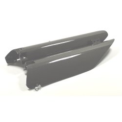 FORGAFFEL INDERBEN BESKYTTER S�T DR-Z400SM 2005-2006 CARBON