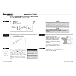 SKJOLDST TIL SIDETASKER GSF1250S/ GSF1250SA/ GSX BL YKZ