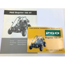 PGO BUGXTER 150 4T INSTRUKTIONSBOG 