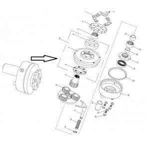COVER.GEAR SHITING YOKE BUGRIDER 150
