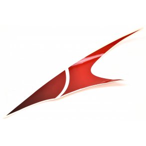 STAFFERING TIL FRONTSKJOLD VENSTRE RD-HVID/ RED-WHITE