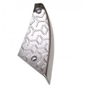 FODPLADE-HJRNE FRONT HJRE ALU