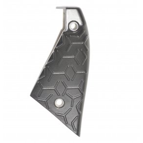 FODPLADE-HJRNE FRONT HJRE SORT MAT/ MATT BLACK #68