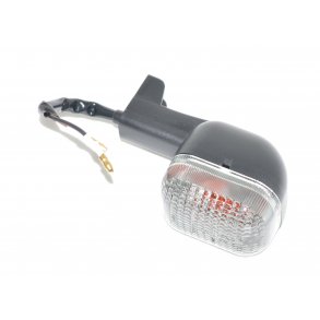 BLINKLYGTE BAG HJRE SORT HUS #65 RGFARVET GLAS