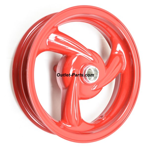 FORHJUL 12" 3-EGER RD/ FIRE RED #1N