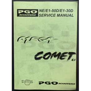 PGO COMET SERVICE MANUAL 1999 E1