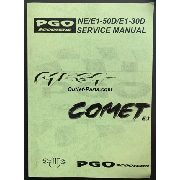 PGO COMET SERVICE MANUAL 1999 E1