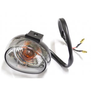 BLINKLYGTE FORAN VENSTRE SORT HUS #65 RGFARVET GLAS