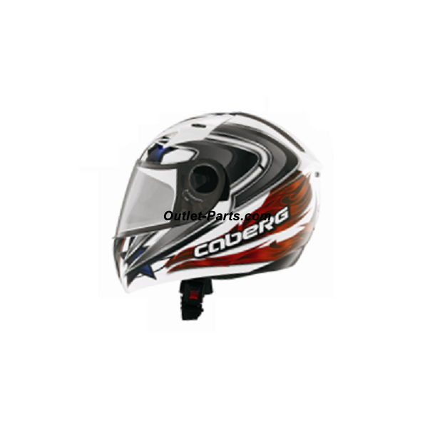 CABERG V-KID LEO FULLFACE Hjelm SORT 