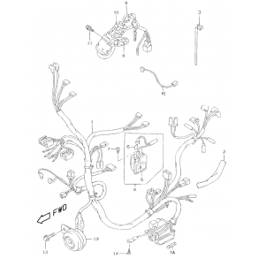 DKSEL TIL TNDINGSLS SUZUKI AP50/ AY50/ UF50