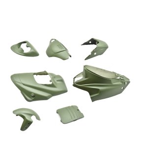 SKJOLDST KOMPLET 7 DELE PGO BIG MAX/ HOT50 MAT GRN