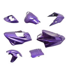 SKJOLDST KOMPLET 7 DELE PGO BIG MAX/ HOT50 LILLA METALLIC