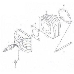 CYLINDER OG TOPSTYKKE